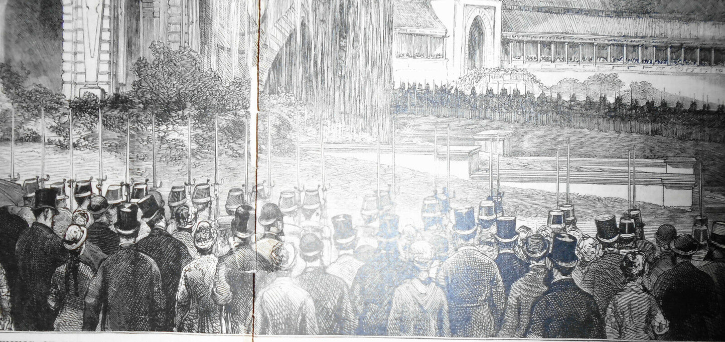Opening Of The Paris Exhibition & Prince Bismarck - Harper's Weekly, June 1878