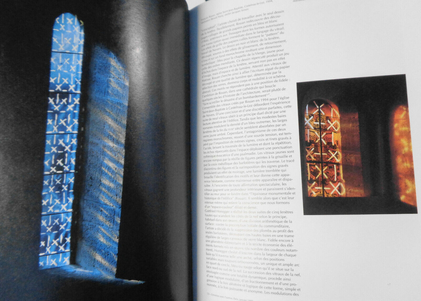 Architectures de Lumiere : Vitraux D'Artistes 1975-2000. Hardcover/DJ