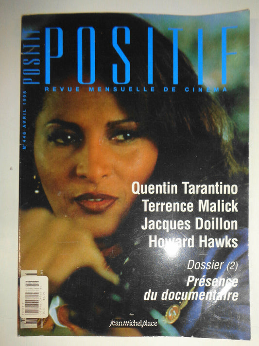 Positif: revue mensuelle de cinéma April 1993 Terrence Malick; Quentin Tarantino