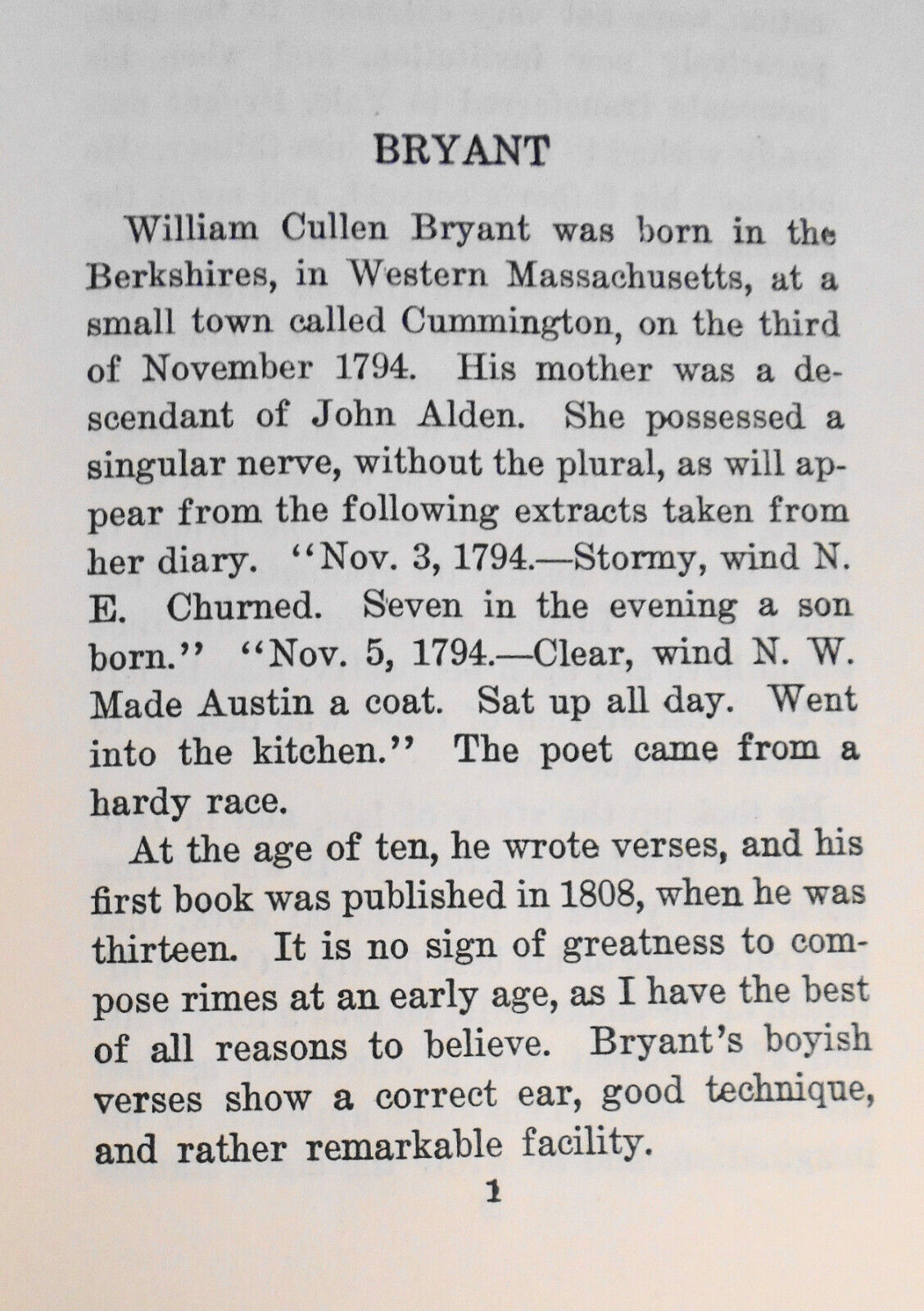Howells, James, Bryant and other essays by William Lyon Phelps. 1924 1st edition