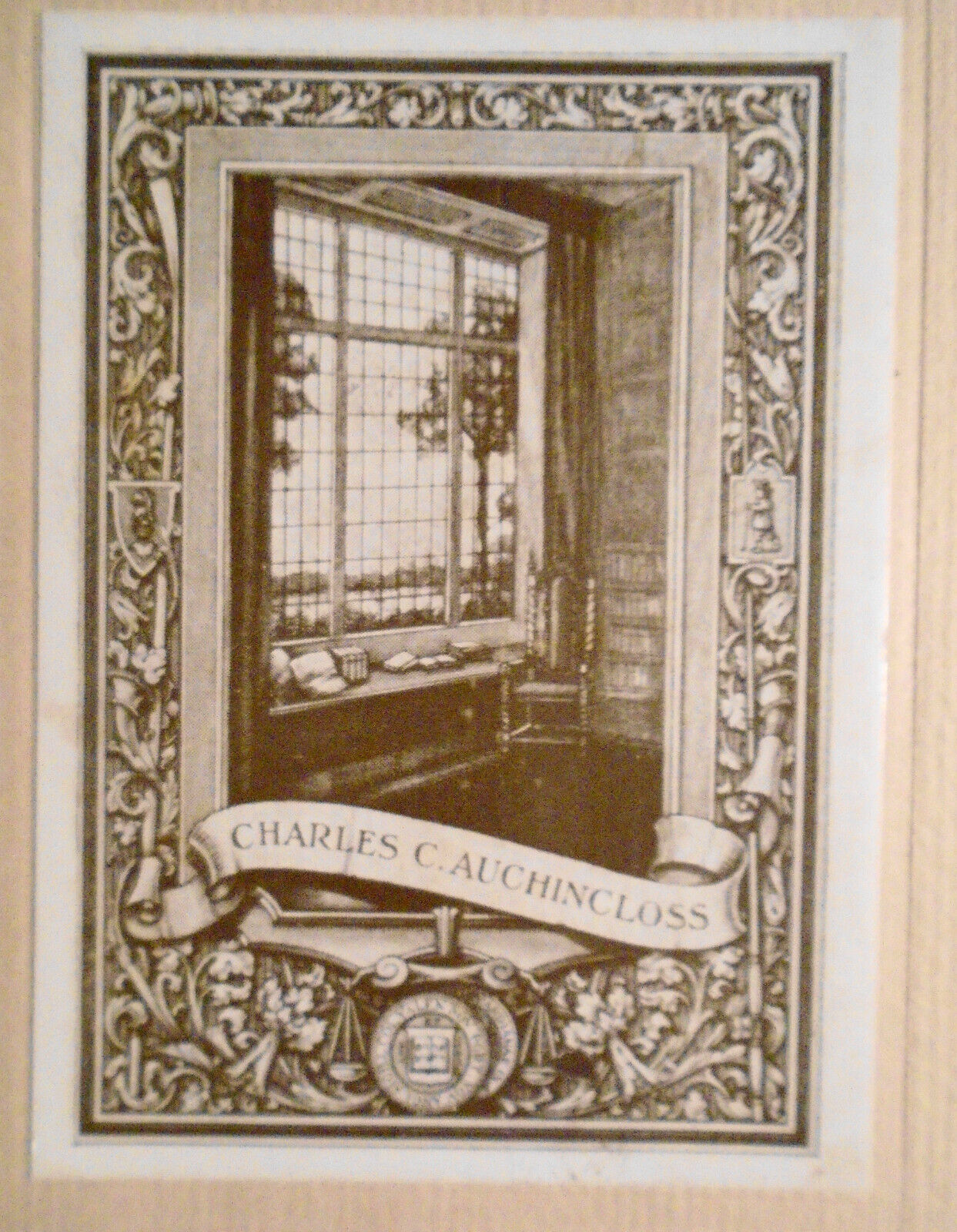 Distinguished Books Manuscripts Prints of Charles Auchincloss. 1961 Parke-Bernet