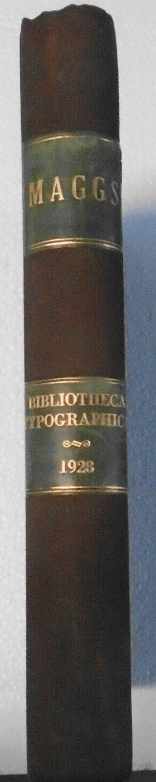 1928 Bibliotheca typographica:  Maggs Bros. Catalog 509