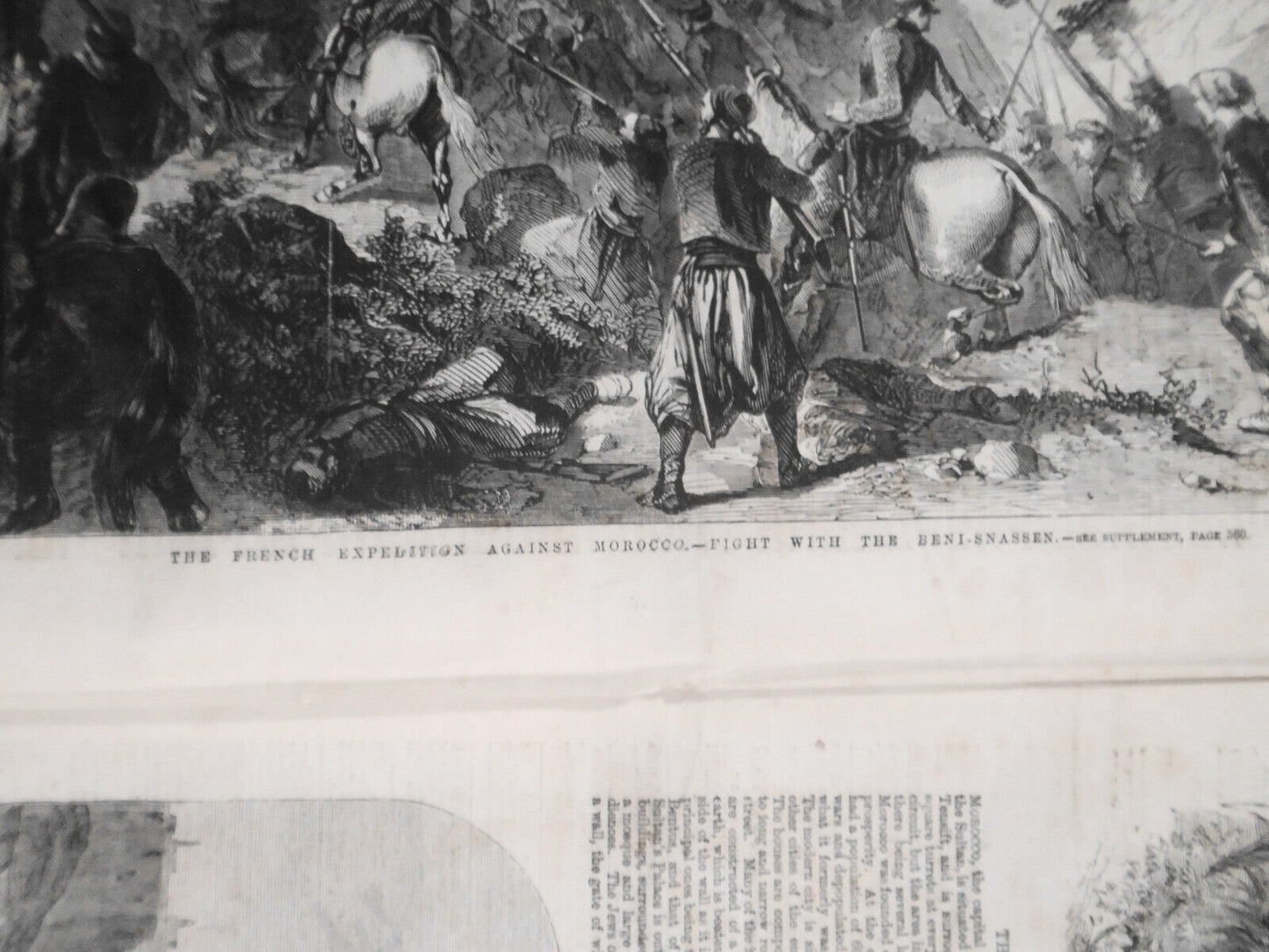 The Illustrated London News, December 10, 1859 - Paris Demolitions; Morocco war