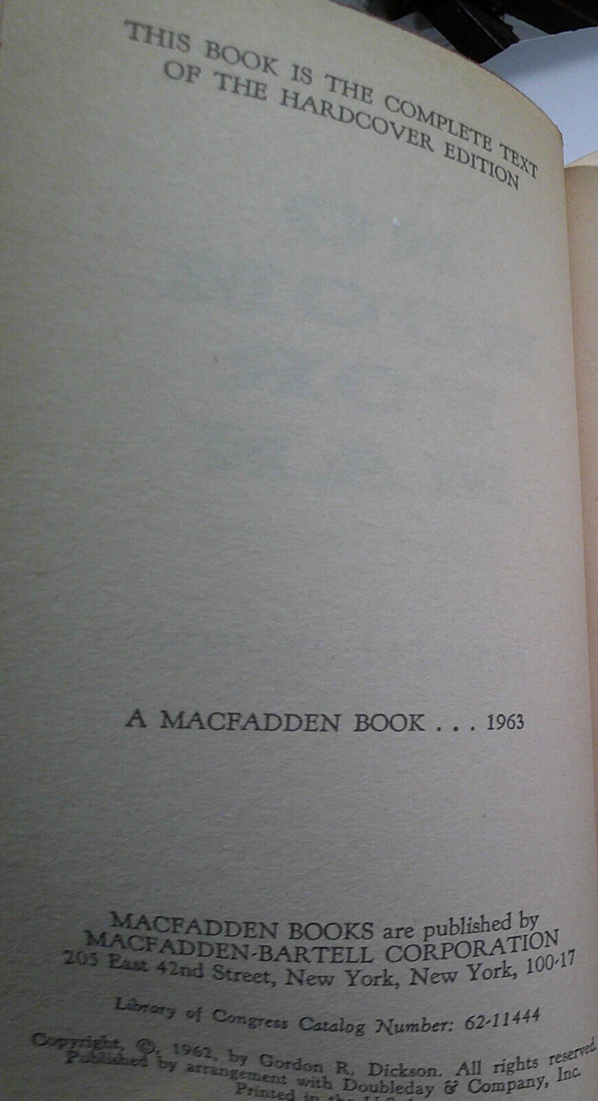 6 vintage science fiction first printing paperbacks lot