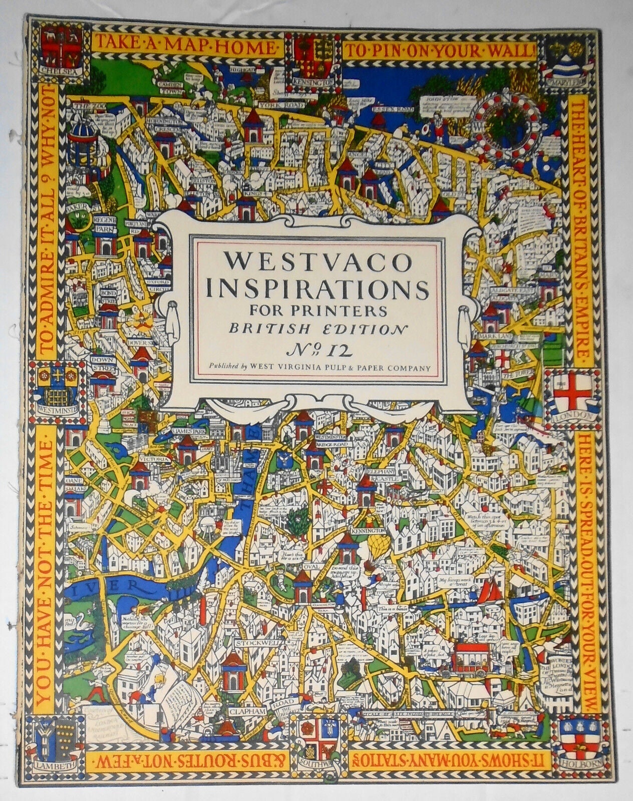 Westvaco Inspirations for Printers #12 (1926). British Edition.