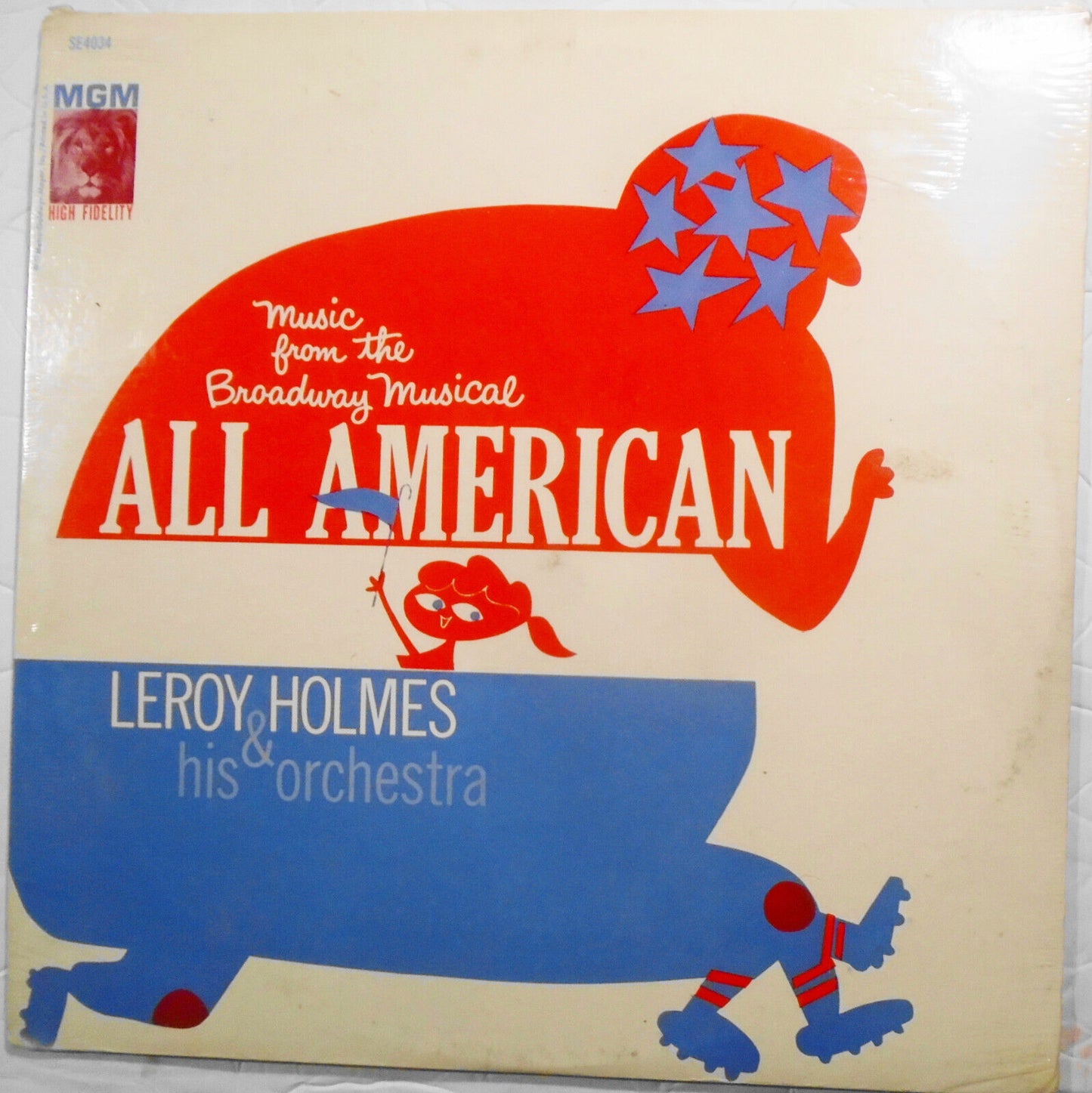 Leroy Holmes Orchestra: Music from Broadway Musical "ALL AMERICAN" - LP - SEALED