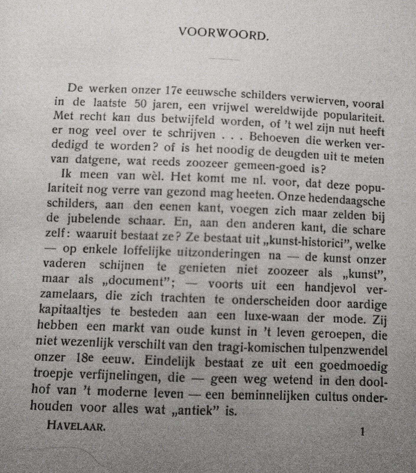 Oud-Hollandsche figuurschilders. Met 20 platen. By Just Havelaar.  1915 First ed