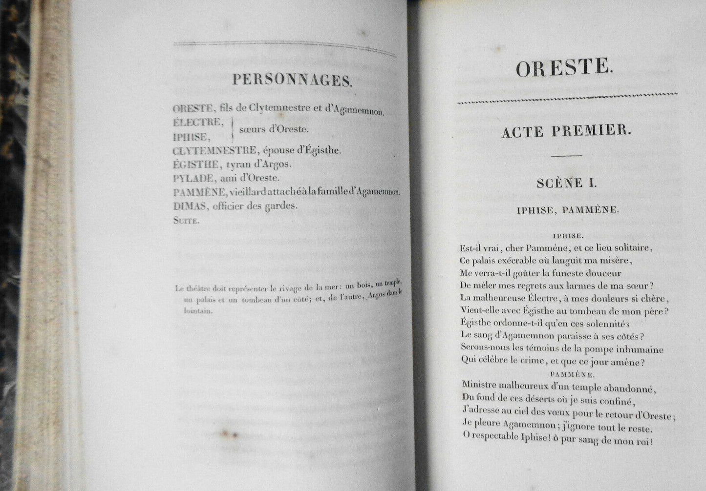 1829  - OEUVRES COMPLETES DE VOLTAIRE, TOME VI : THEATRE, TOME IV.