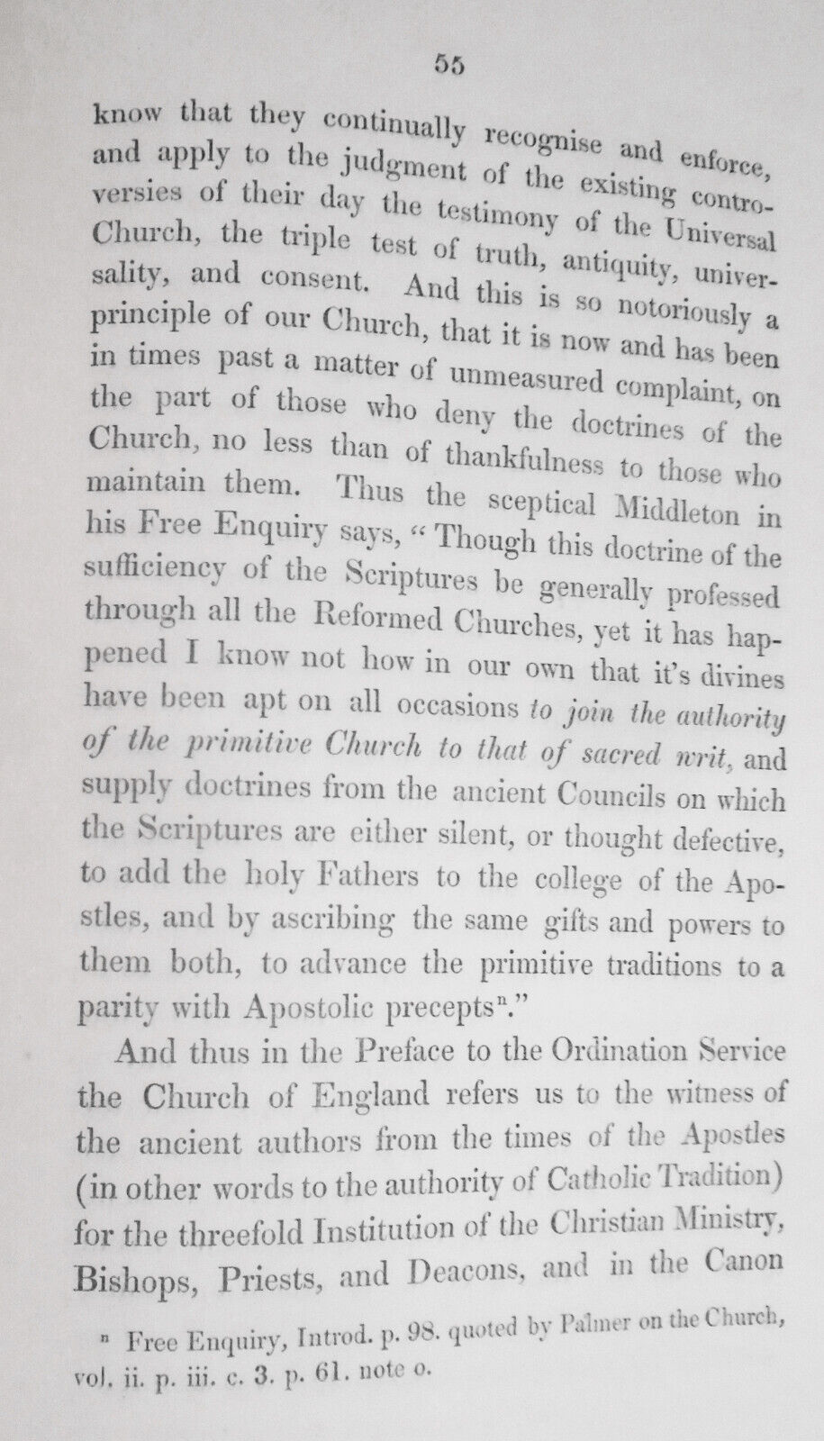 1844 Two exercises for the degree of B.D. read in the Divinity School, Oxford