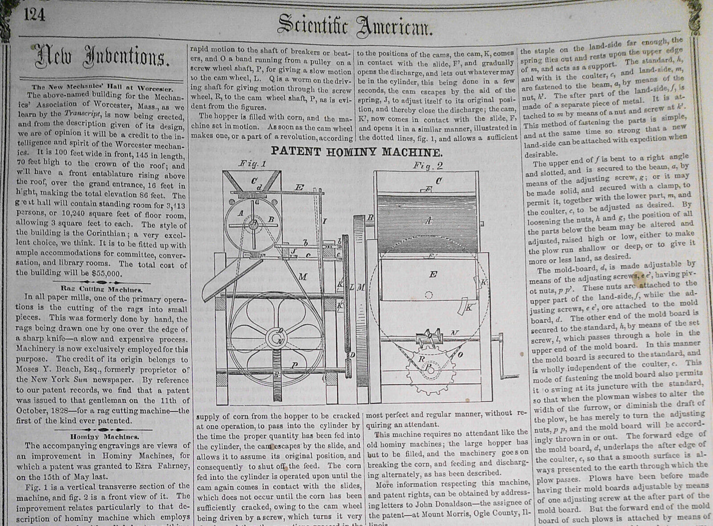 Scientific American, December 29, 1855. Franklin's great discovery; etc