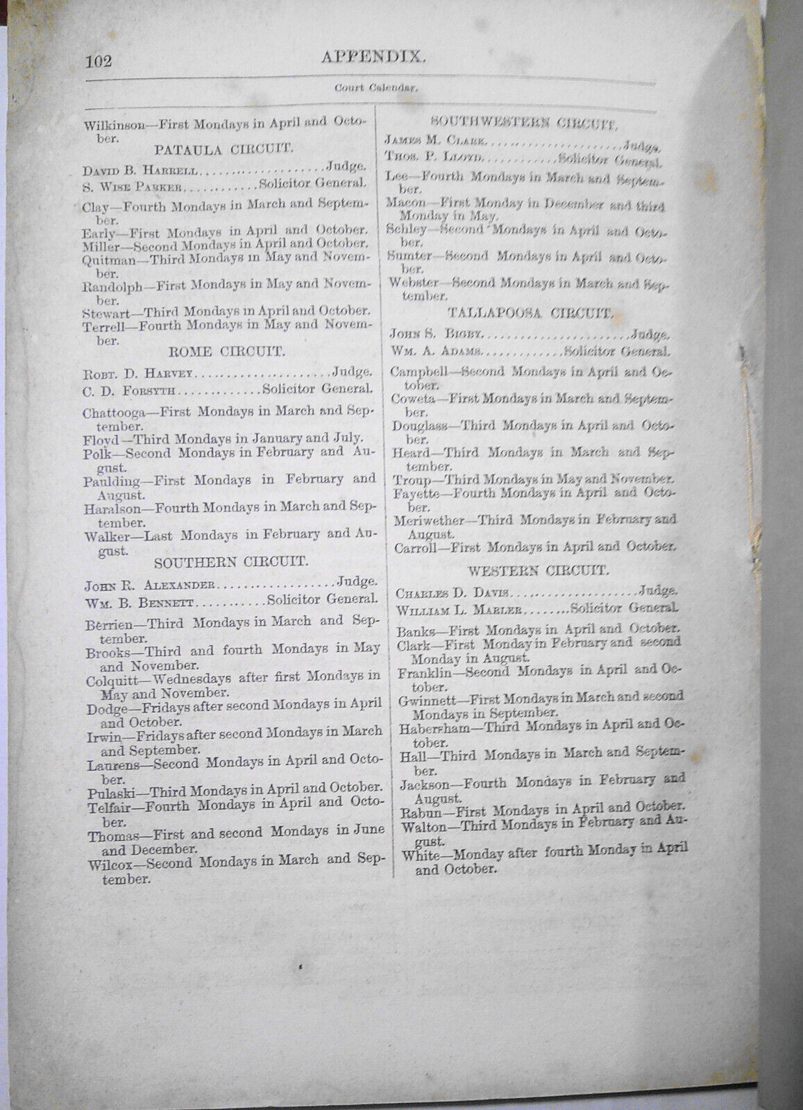 1870 Public laws passed by the General Assembly of the State of Georgia. 1st ed.