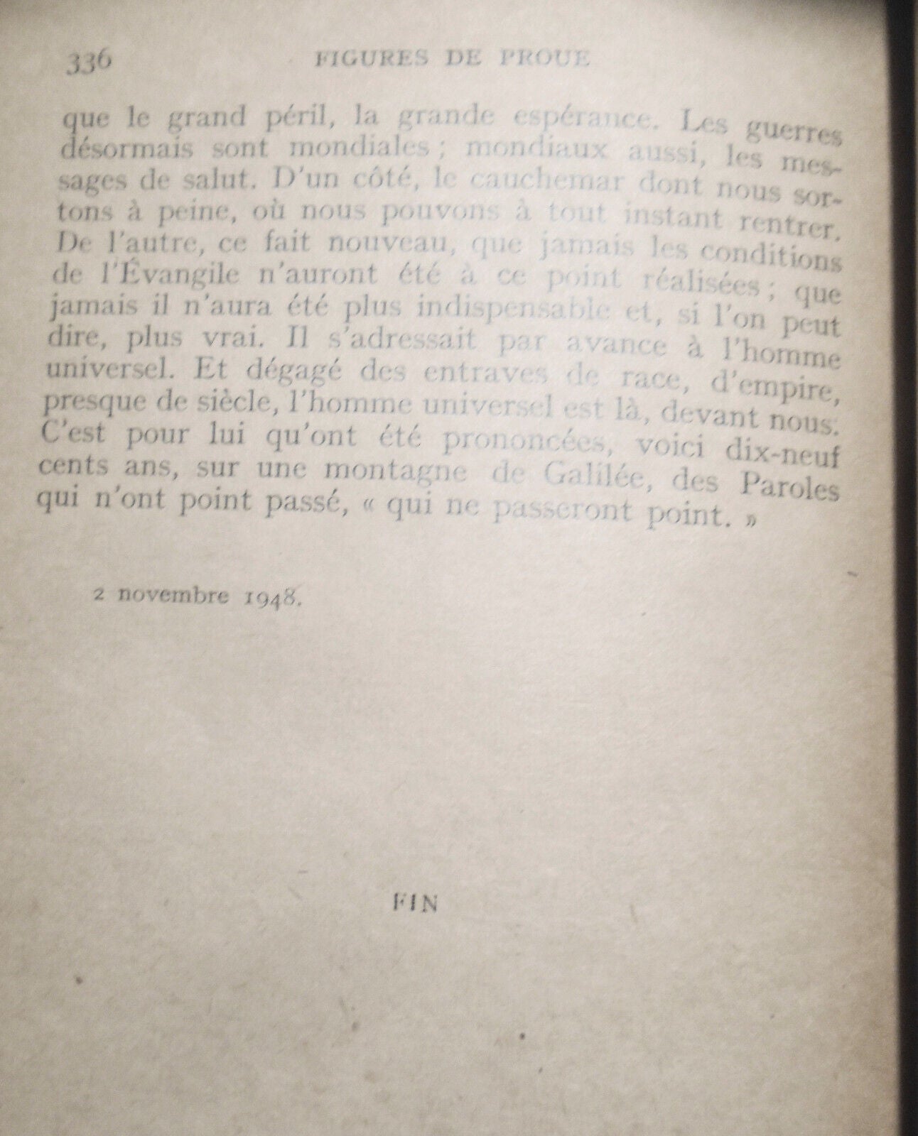 Figures de proue, par René Grousset - 1949