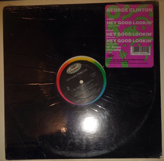 George Clinton ‎– Hey Good Lookin'  - Vinyl, 12", 33 ⅓ RPM, Maxi-Single SEALED