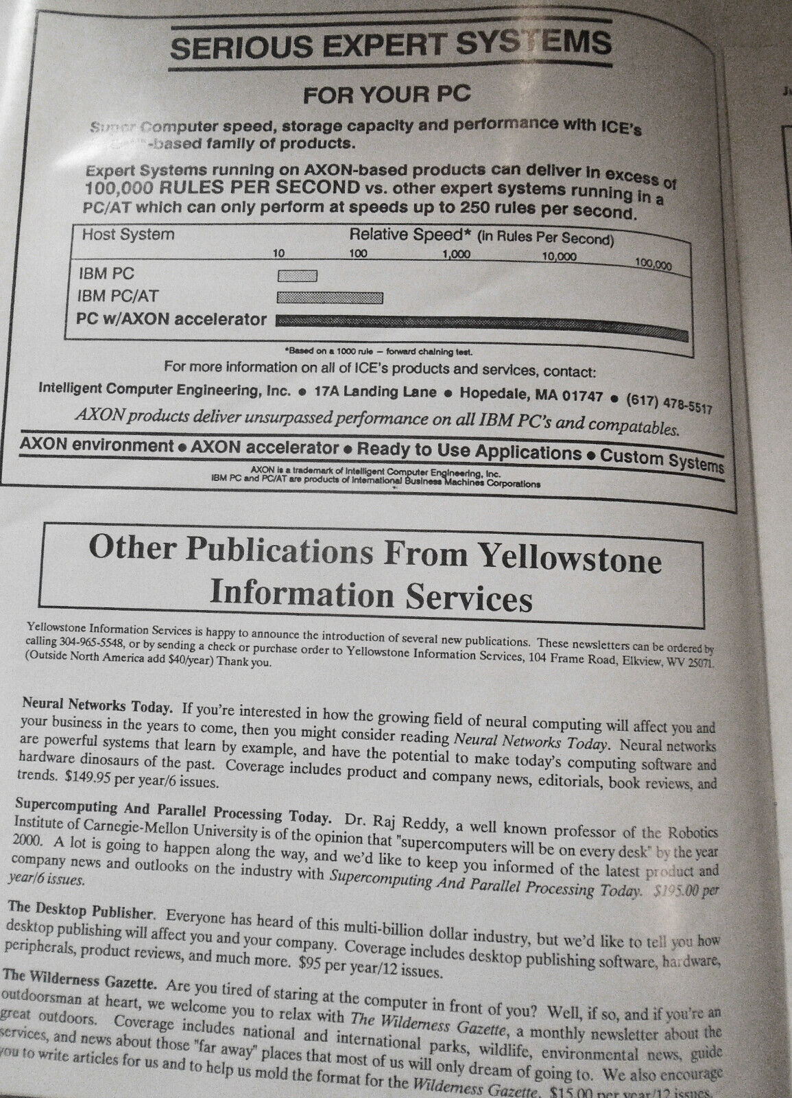 AI Today June 1988. Artificial intelligence, expert systems, natural language...