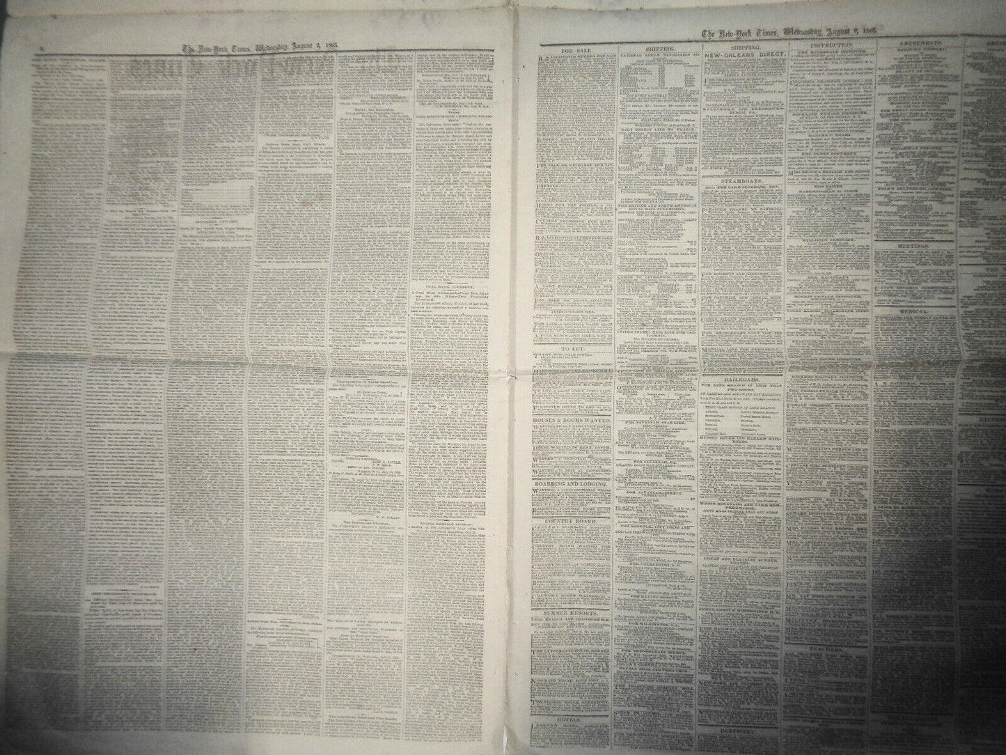 THE NEW YORK TIMES. AUG 2, 1865 - EMANCIPATION JUBILEE IN BROOKLYN; FREEDMEN ...