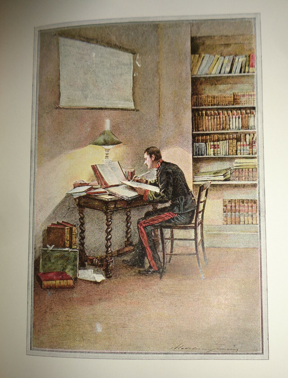 [Binding] L'Abbé Constantin, by Ludovic Halévy. 1888. Color plates. In French.