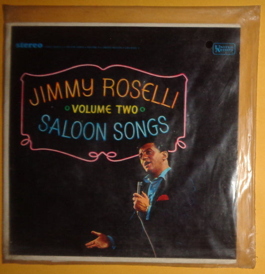 Jimmy Roselli - Saloon songs Volume two - Mini Album  SEALED - MINT. UALP 9-6585