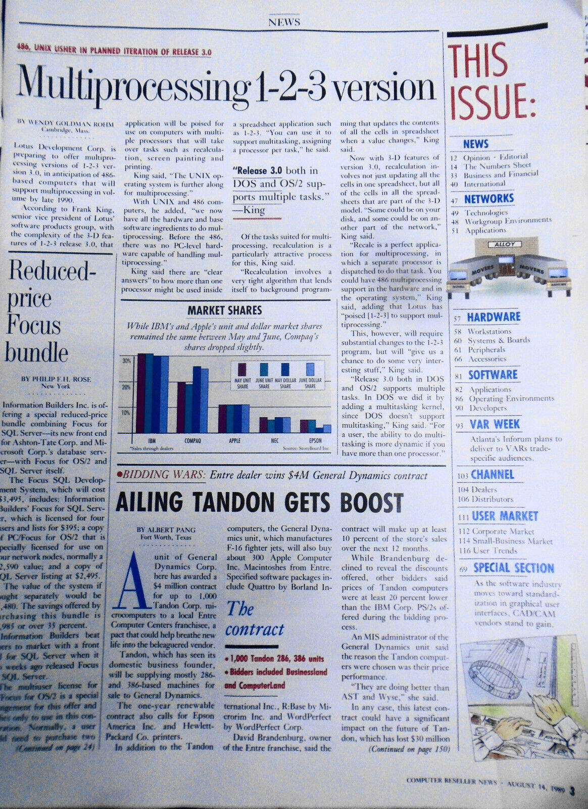Computer Reseller News, August 14, 1989 - NeXT software developers struggle