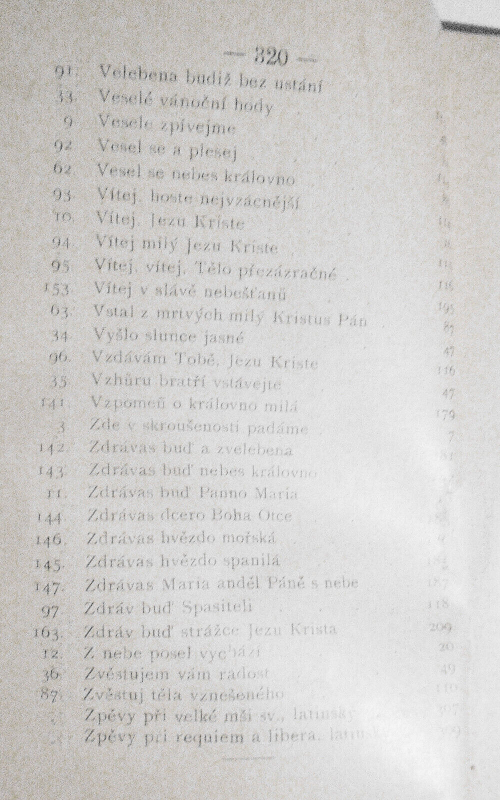 Sbirka pisni´ chramovych a modliteb obycejnych. 1911.