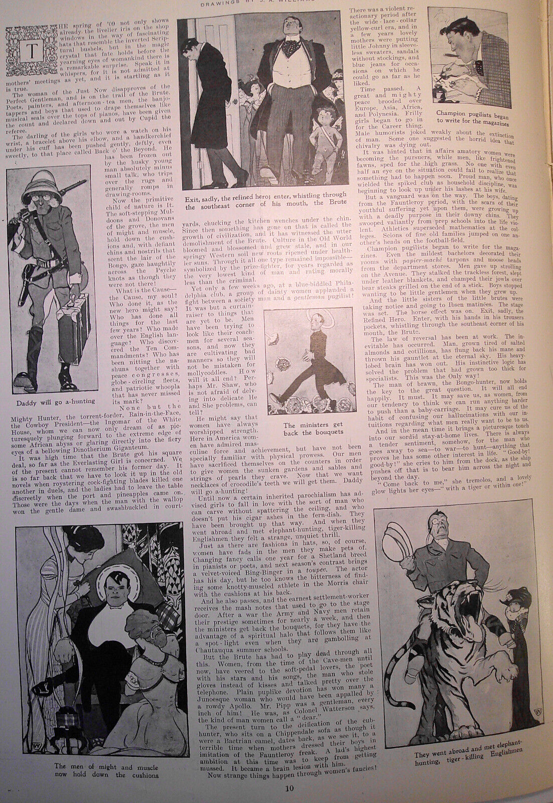 Harper's Weekly April 17,  1909.  The Wright Brothers fly for King Edward; etc