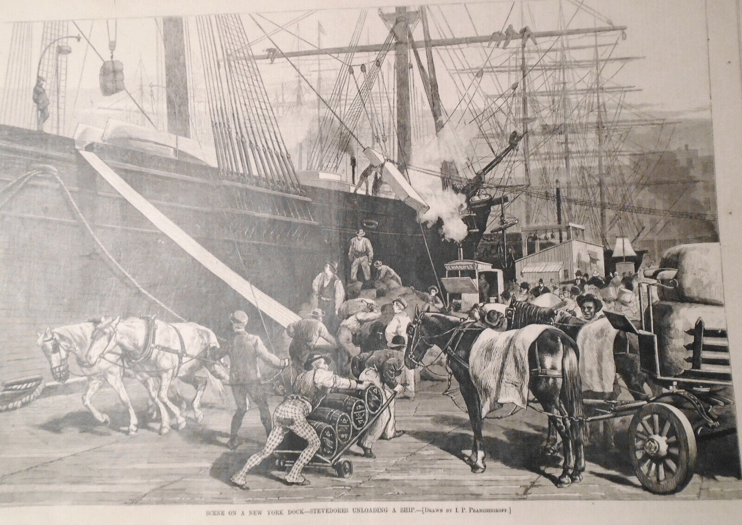 Harper's Weekly July 14, 1877 - Original - The "Fourth" In Blackville, etc