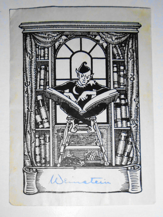 Weinstein - Ex Libris Bookplate