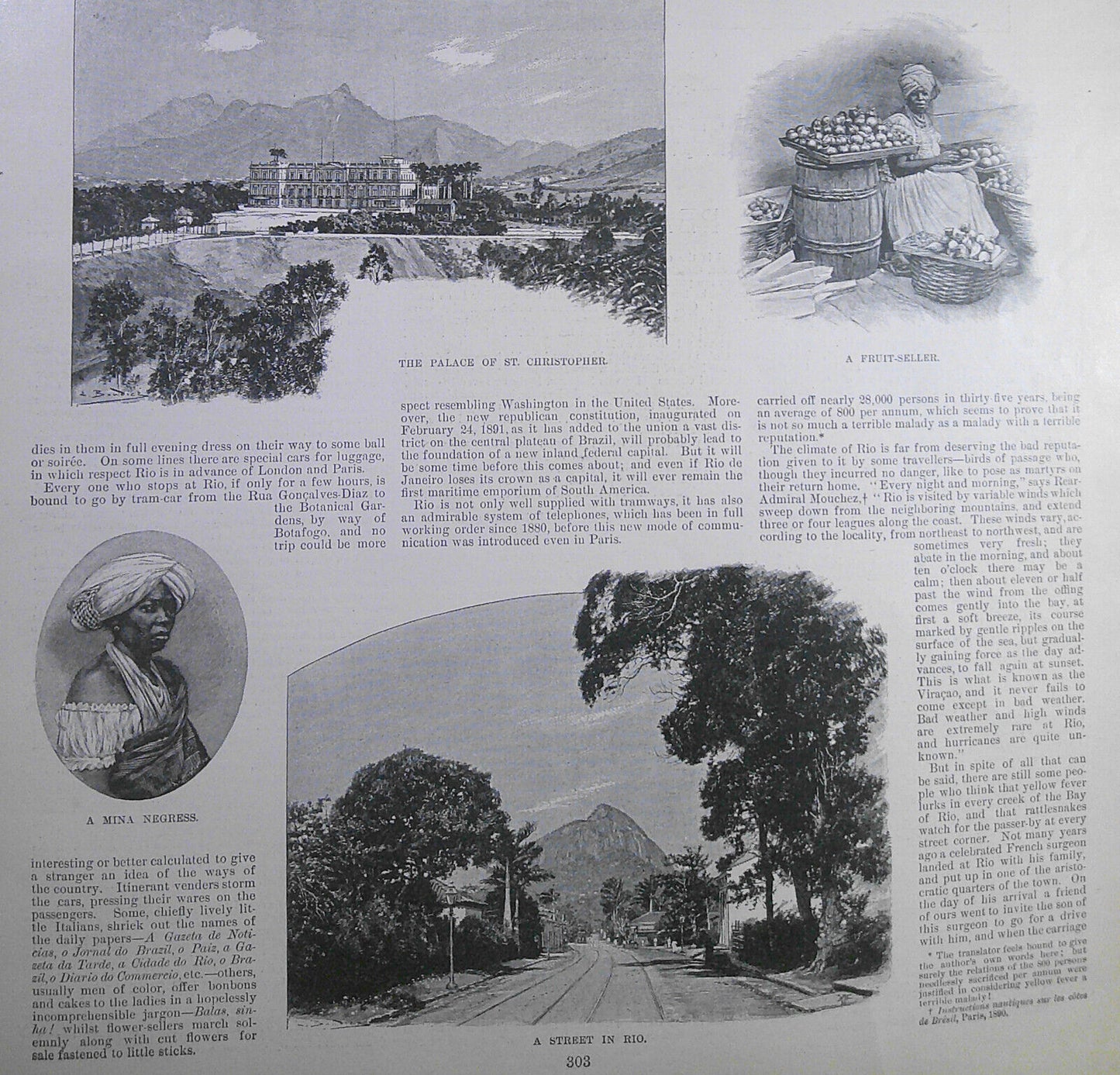 Harper's Weekly, April 1, 1893 - Annexation Question, Hawaii; Rio De Janeiro etc