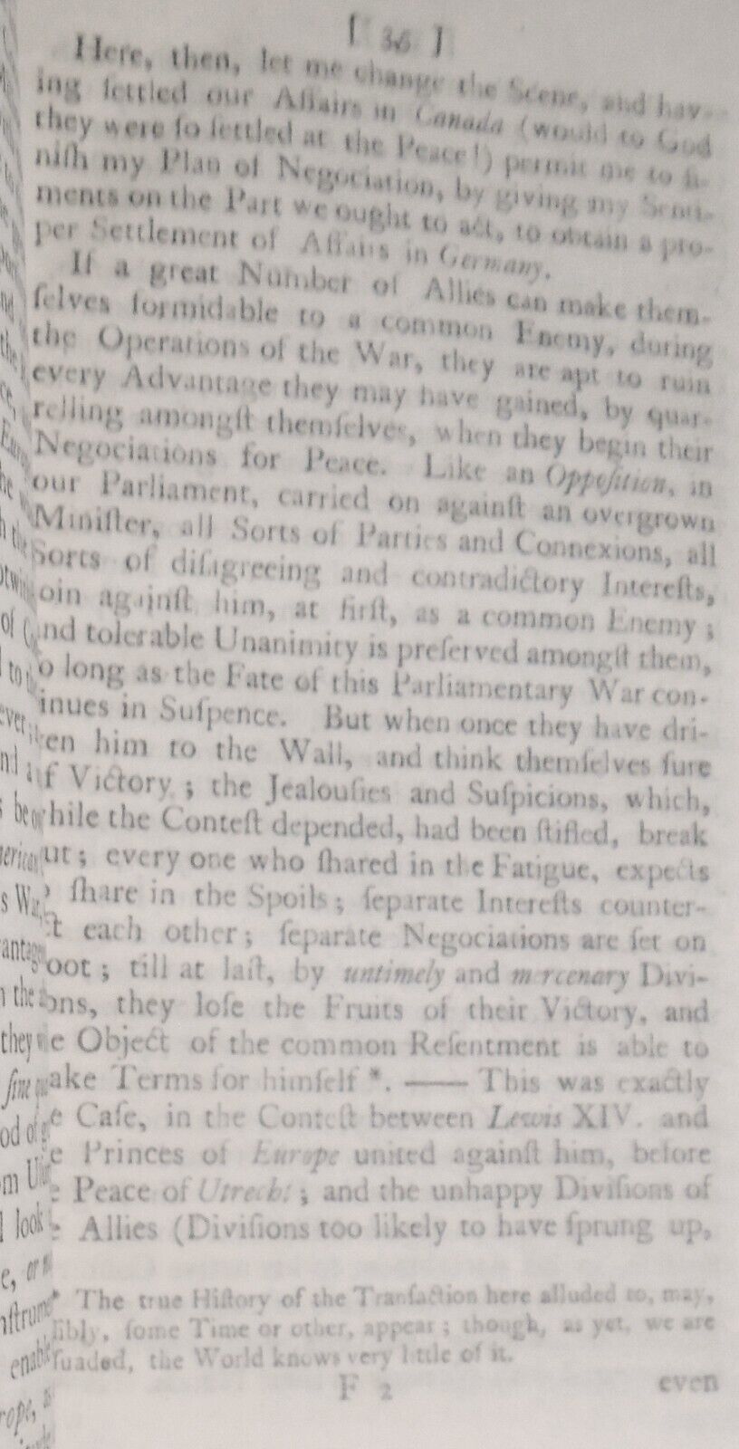 1760 A letter addressed to two great men on the prospect of peace - John Douglas