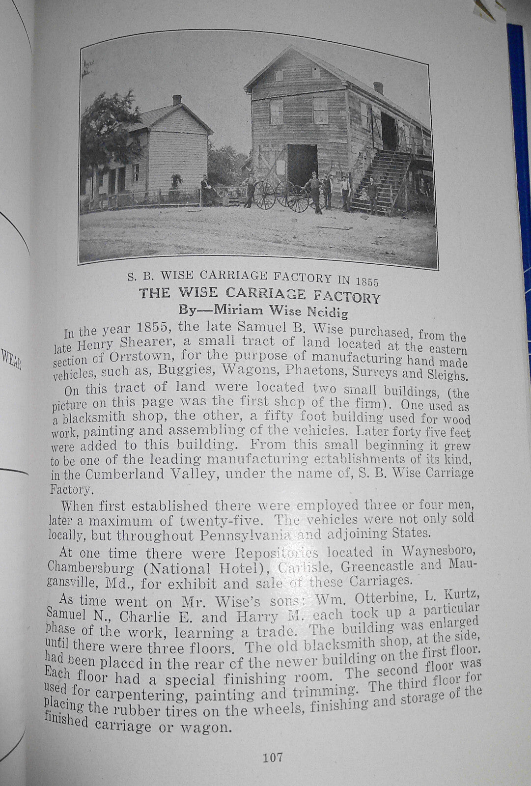 Orrstown centennial, 100th anniversary, 1847-1947 Souvenir program.