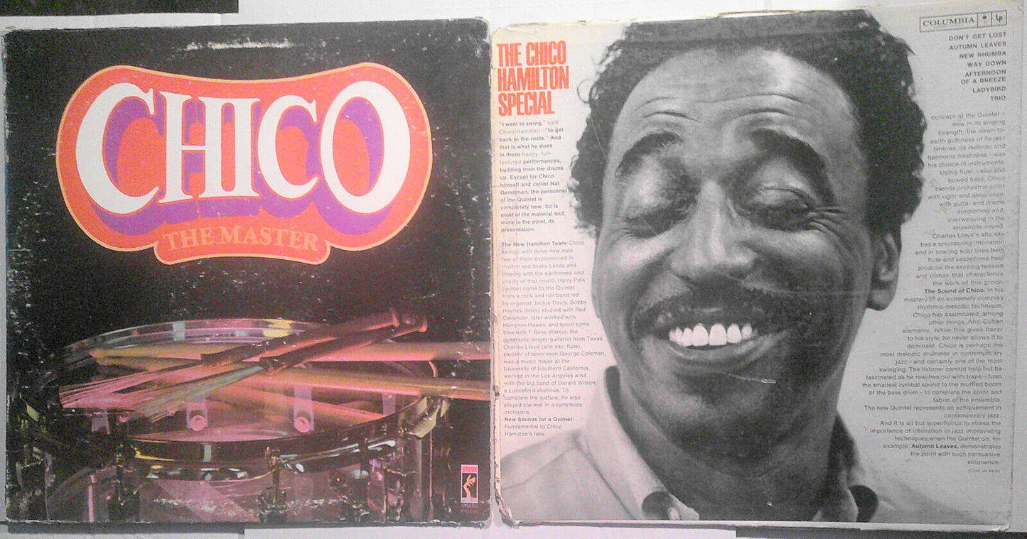 Chico The Master & The Chico Hamilton Special (promo copy) - 2 LPs Lot