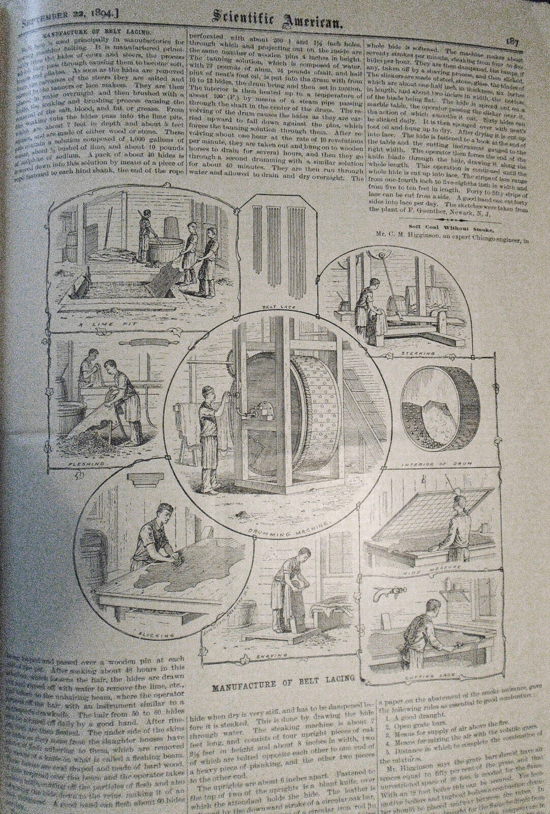Scientific American - September 22, 1894 - Complete Original Issue.
