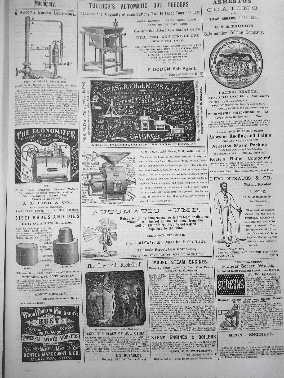 Mining and Scientific Press, March 11, 1876. Ballooning; Photo-lithography, etc