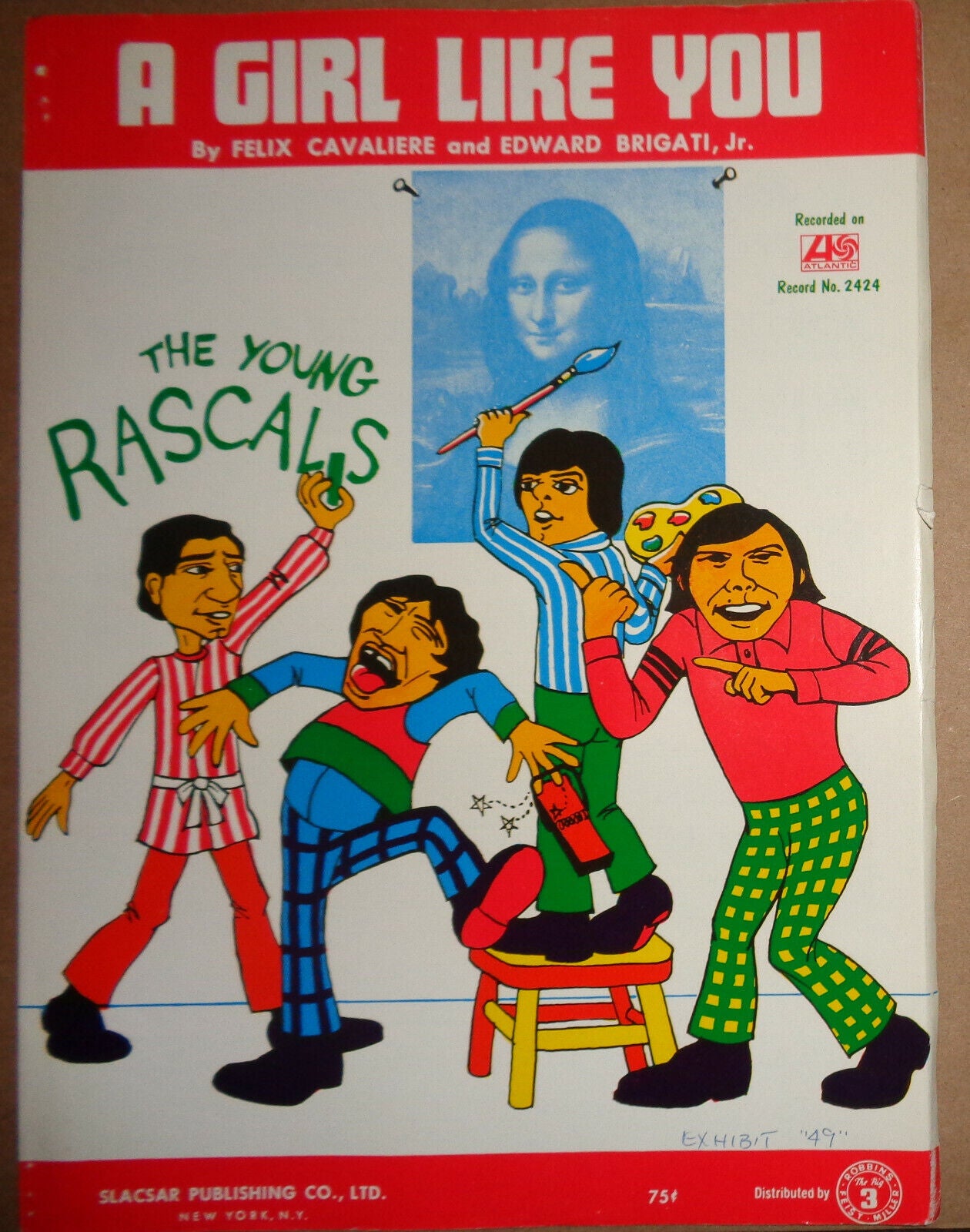 The Young Rascals : A Girl Like You, by Felix Cavaliere; Edward Brigati Jr. 1967