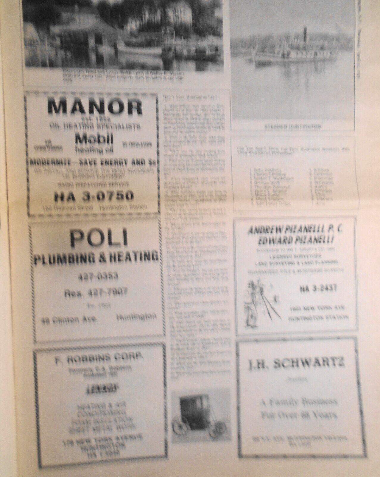 The Long-Islander Salute To the Pioneers Of Local Business : Honor Roll 1979