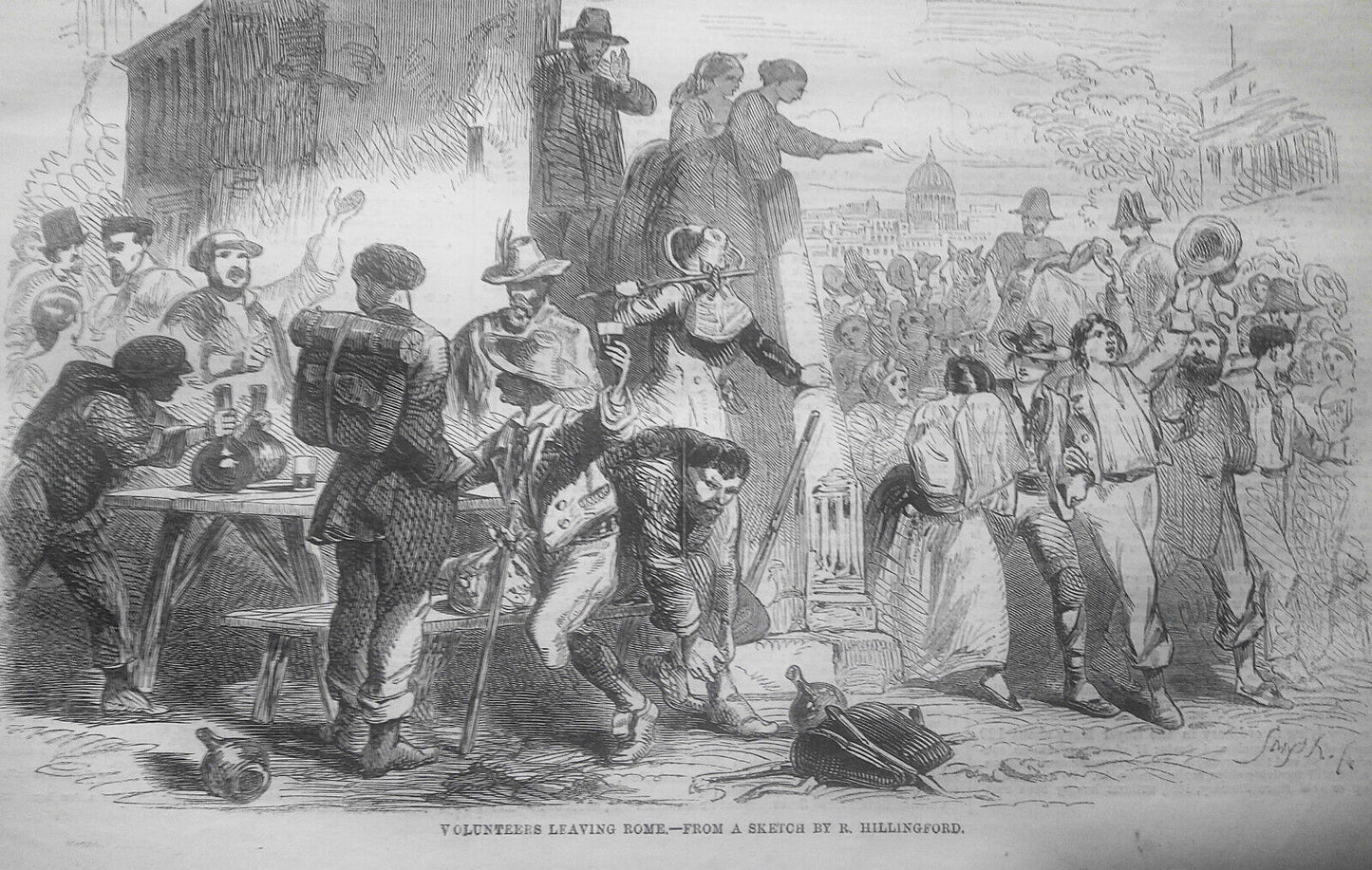 Illustrated London News July 23, 1859. Notre Dame Cathedral Restored. Cattle etc
