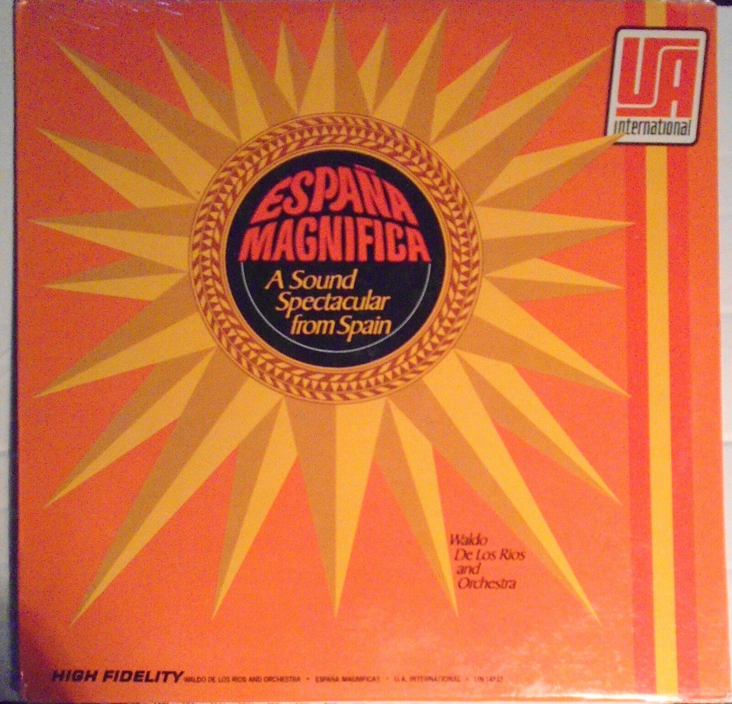 SEALED Espana Magnifica A Sound from Spectacular Spain, LP  by Waldo De Los Rios
