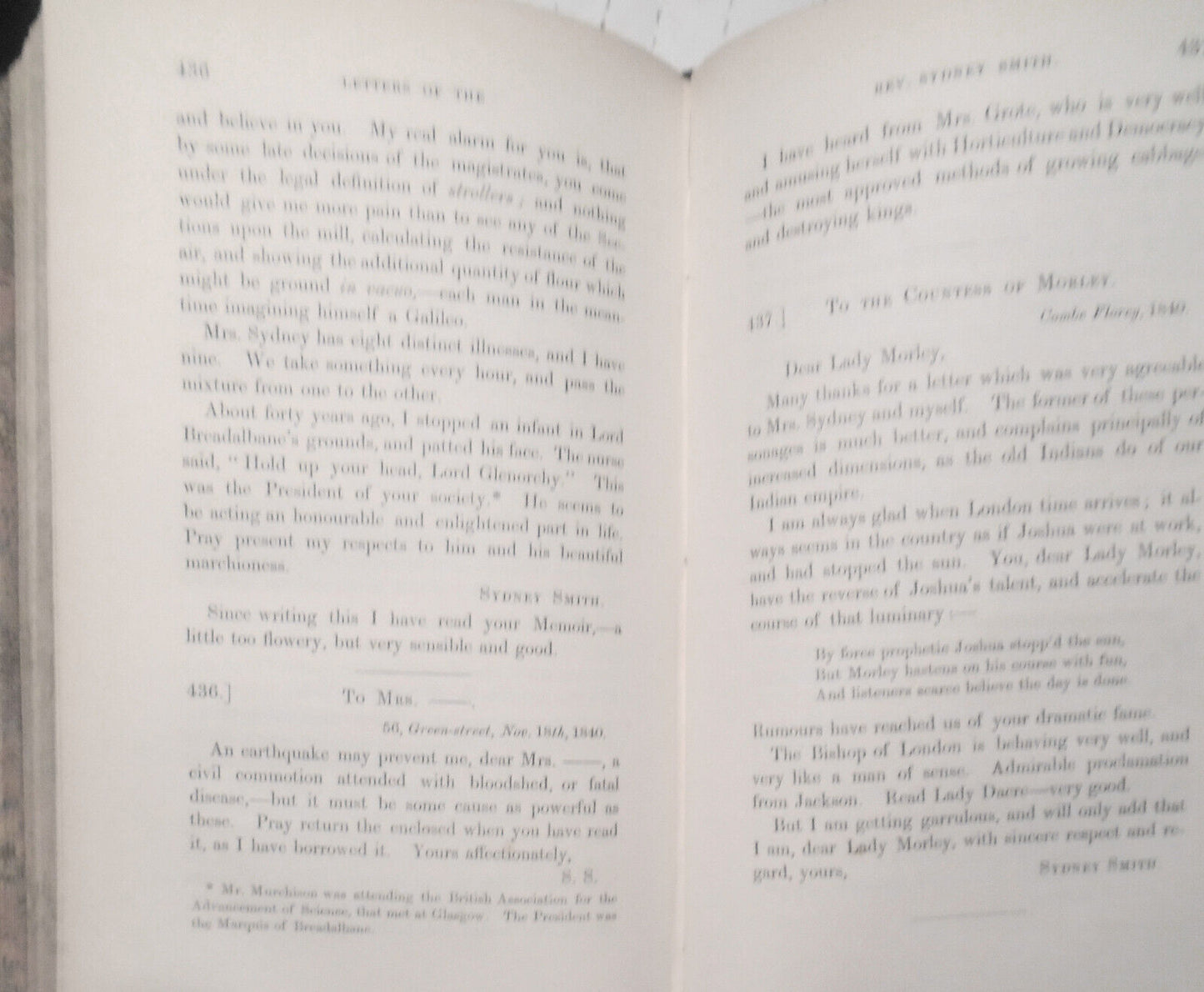 [Bindings] A Memoir of Rev. Sydney Smith 1855 2vols By Lady Holland /Mrs. Austin