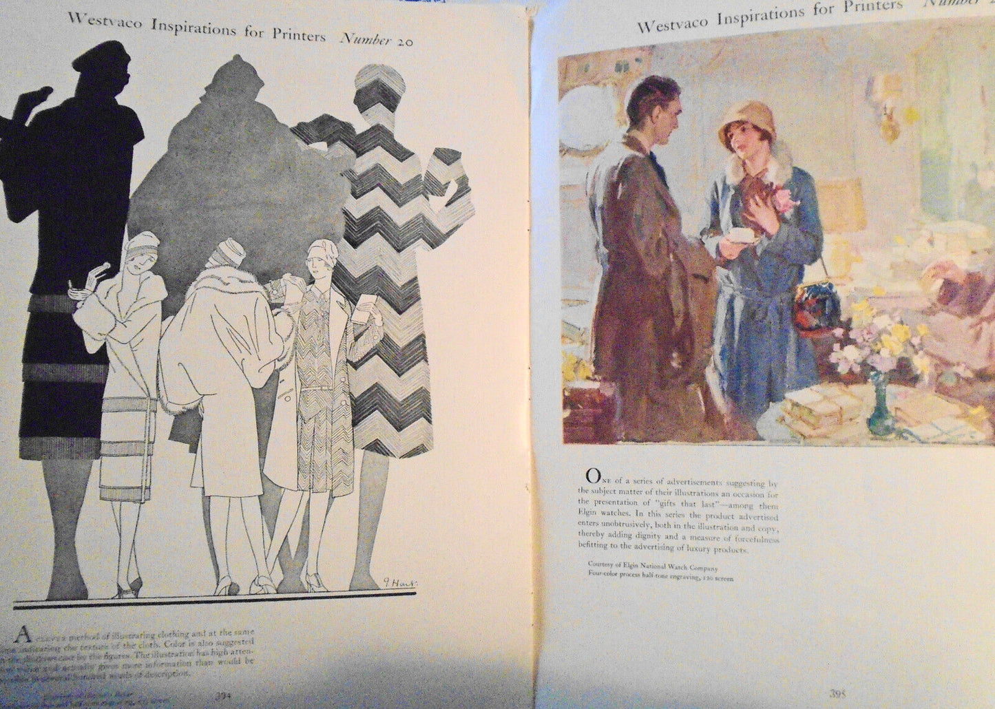 Westvaco Inspirations for Printers  No. 20. Illustrations in Black...