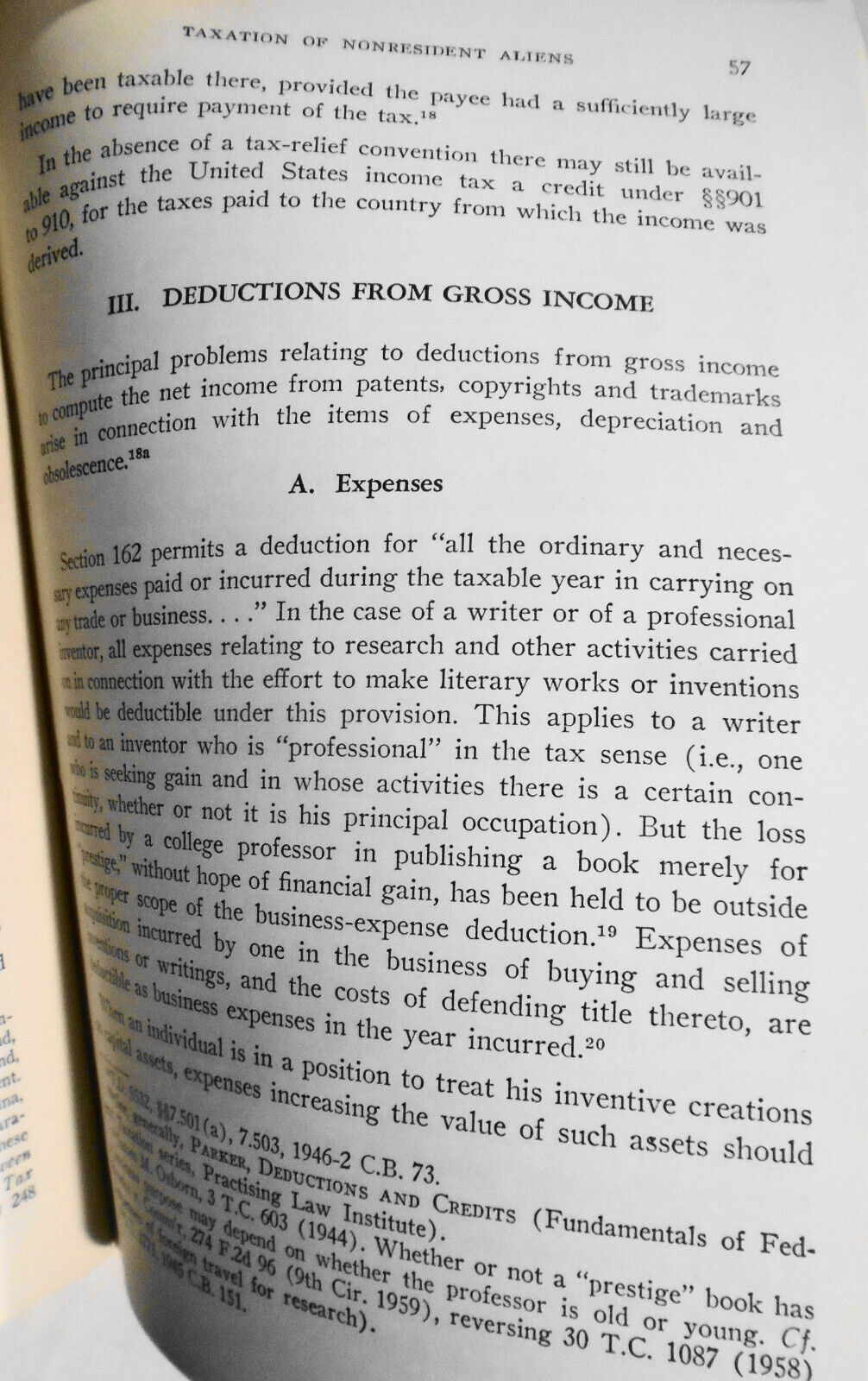 Tax aspects of patents, copyrights & trademarks.  Paul Gitlin, W R Woodward 1960