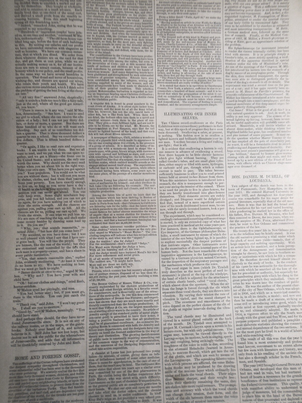 Harper's Weekly June 6, 1868: Republican Convention; Monument to dead soldiers