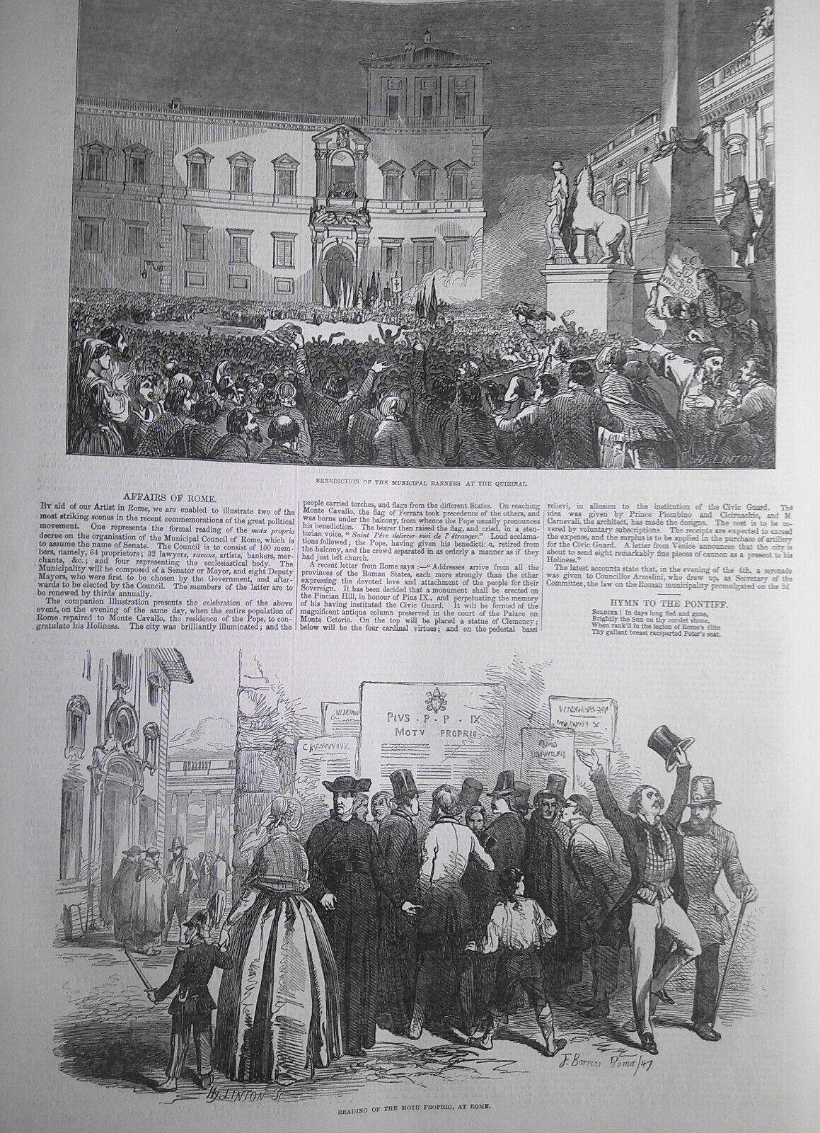 Illustrated London News Nov 6, 1847 -Switzerland Insurrection; Wanganui Conflict