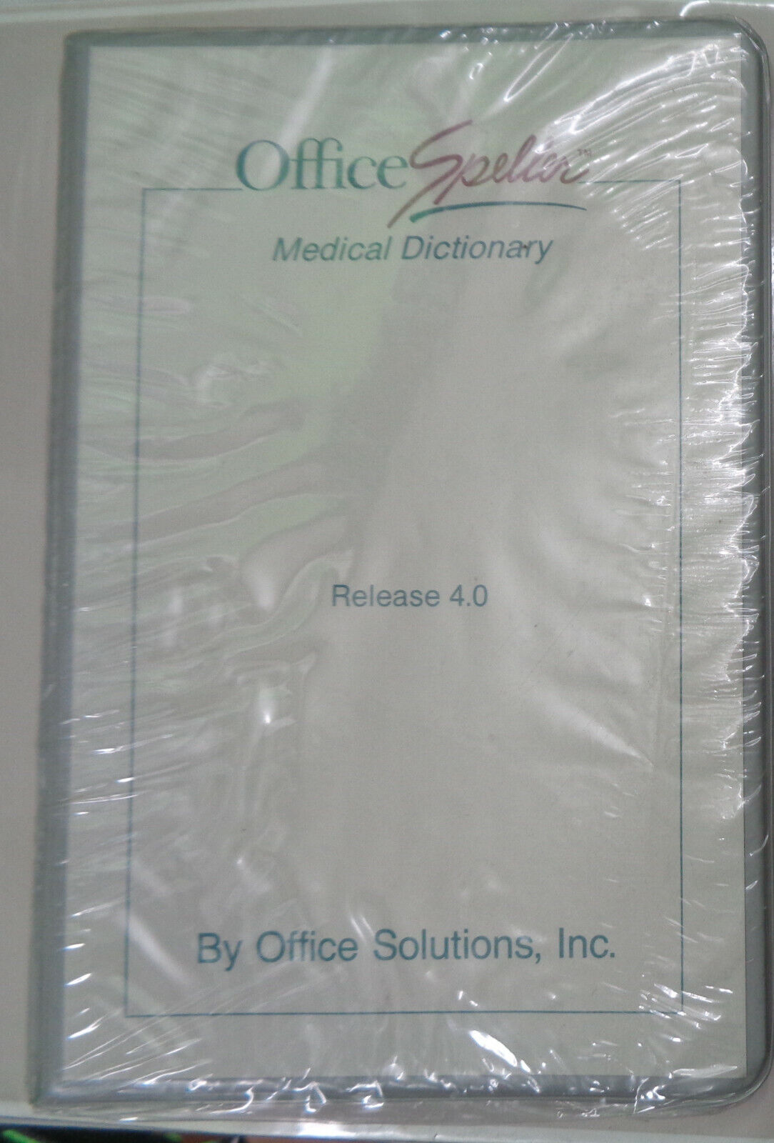 OfficeSpeller Medical Dictionary by Office Solutions 1985 Rel 4 for IBM - SEALED