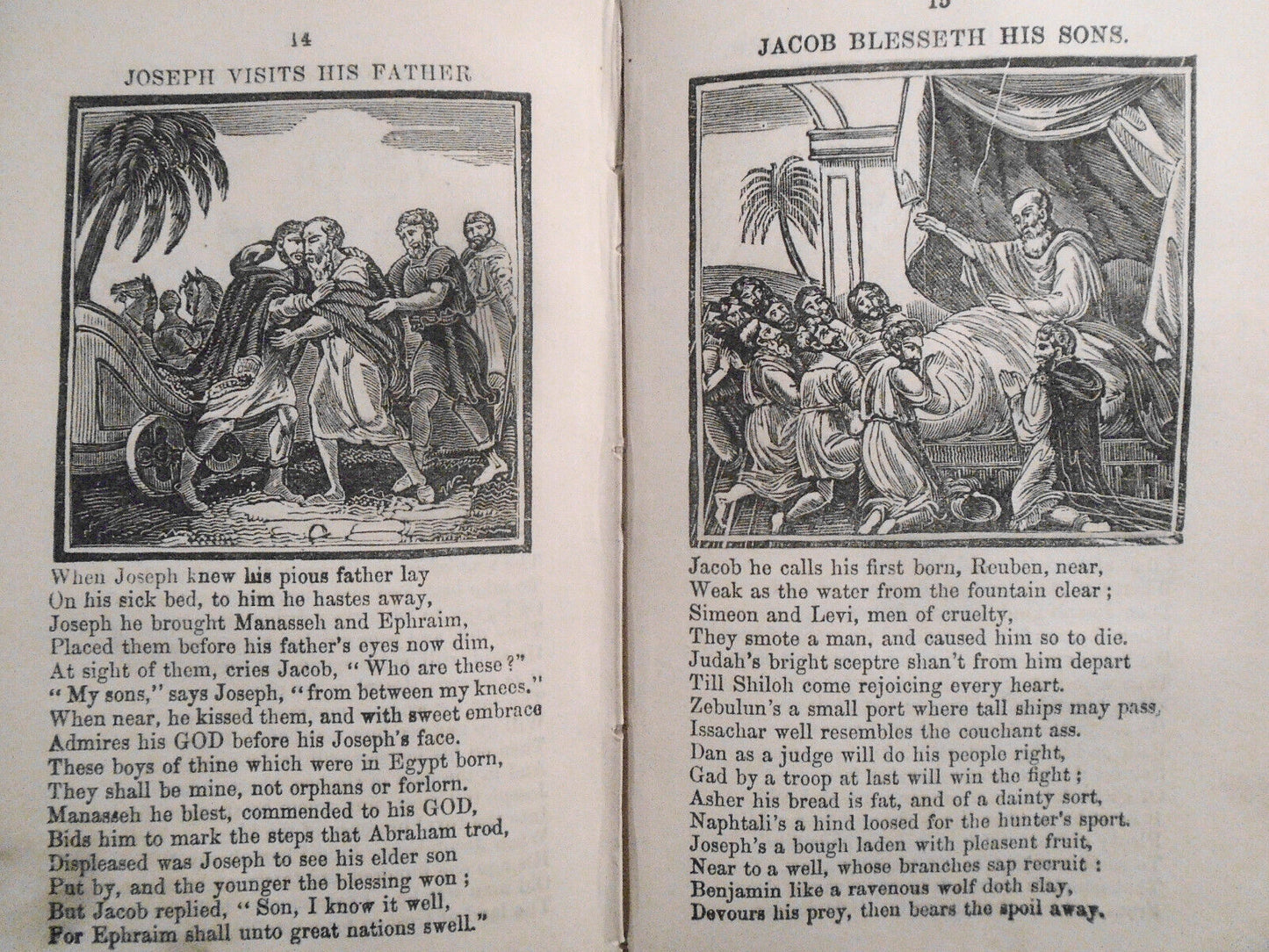 [Chapbook] The history of Joseph & his brethren, embellished with cuts [1847]