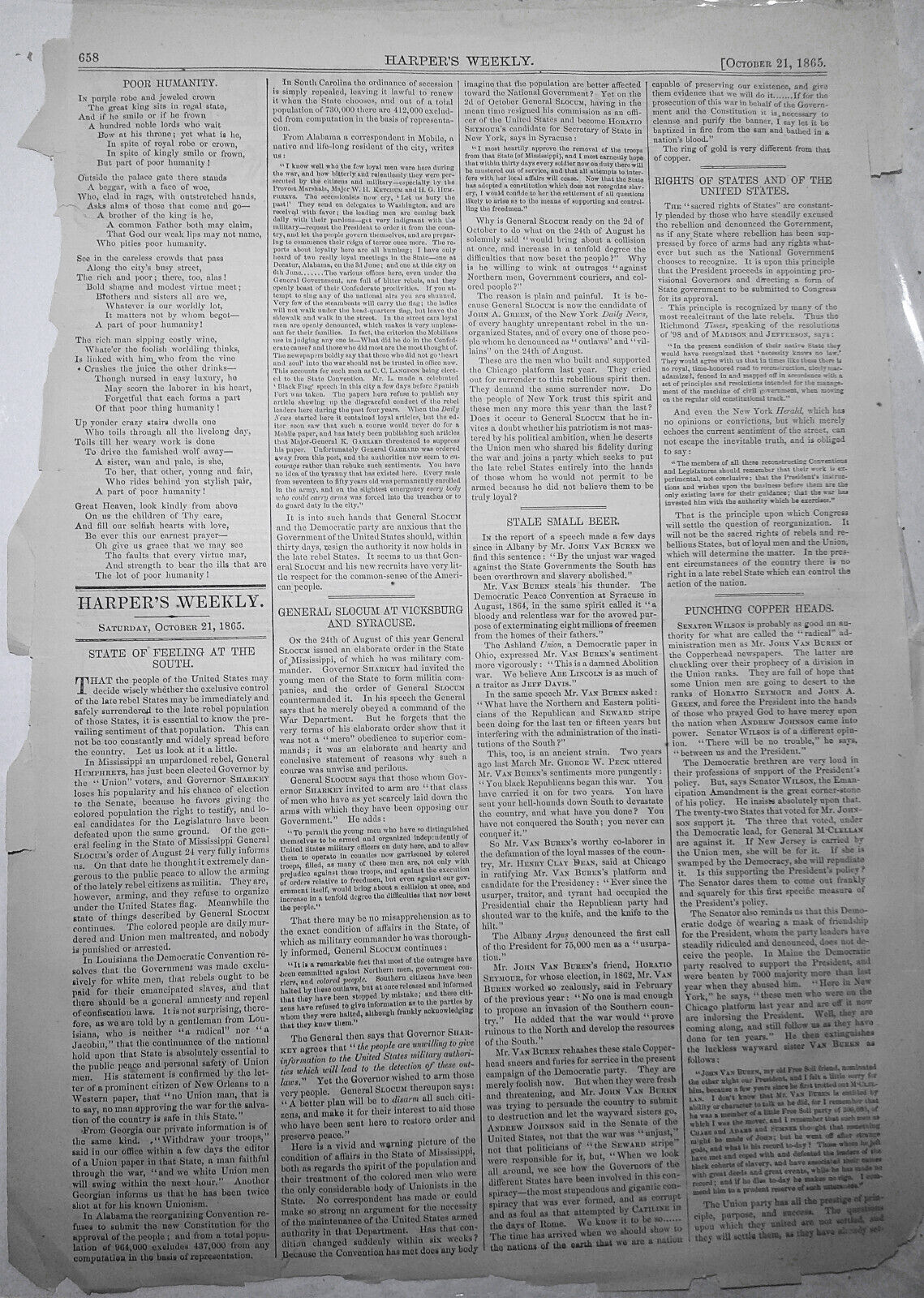 Trial of Captain Wirz, the Andersonville Jailer - Harper's Weekly, Oct. 21, 1865