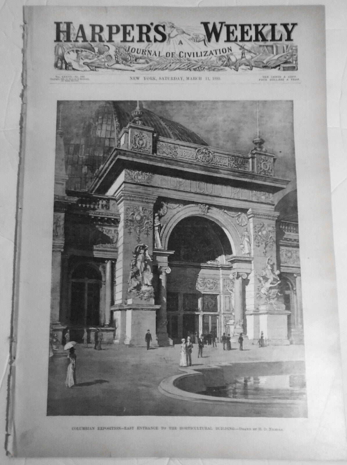 Sherlock Holmes, The Adventure of the Stock-Broker's Clerk, Harper's Weekly 1893