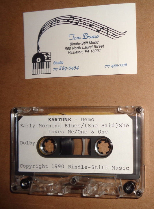 Kartune -  Rare Demo Cassette 1990 -Early Morning Blues; (She Said) She Loves Me