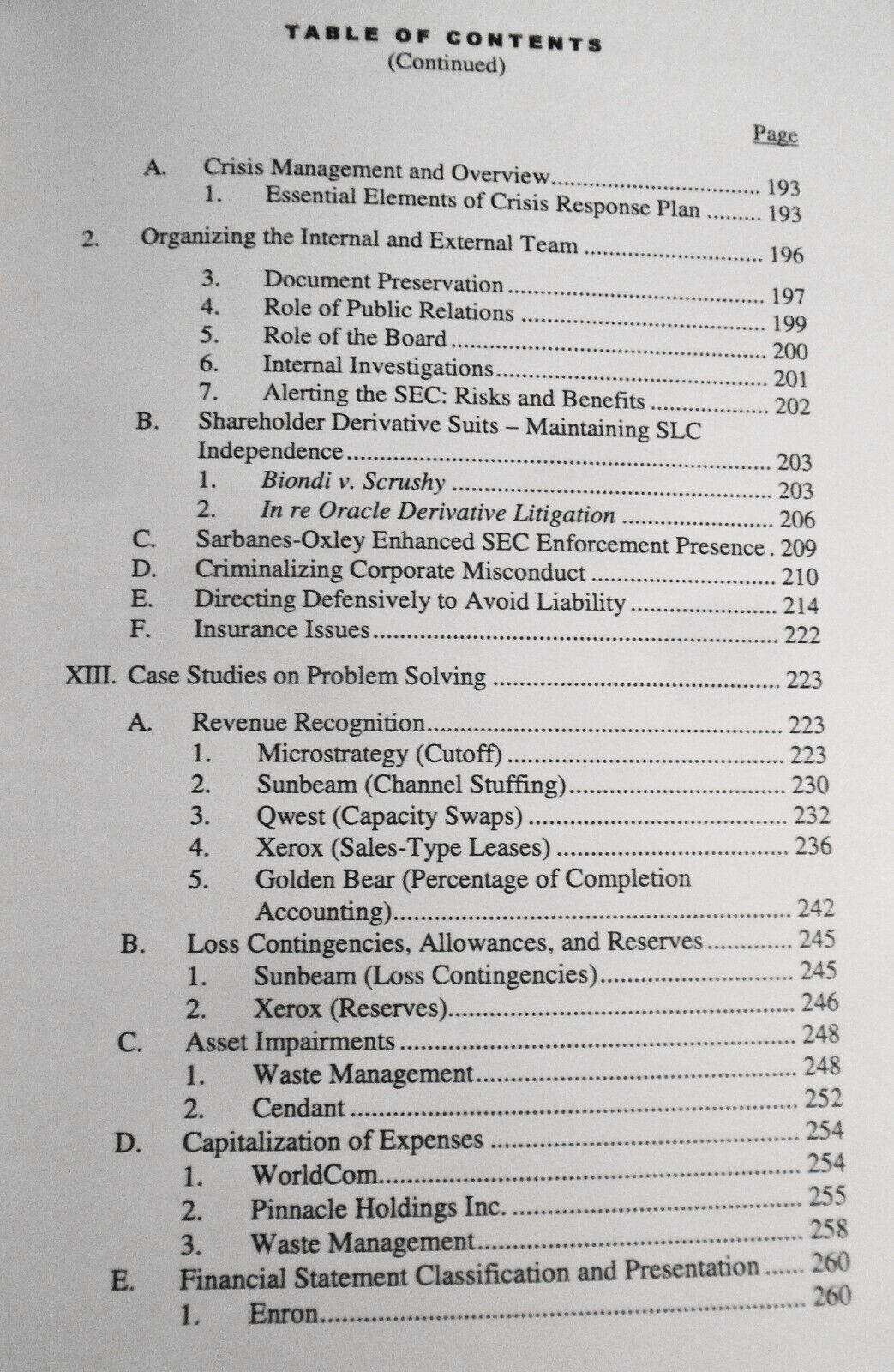 Corporate Governance Digest, by Ralph C. Ferrara & Jennifer C. Argabright. 2005.