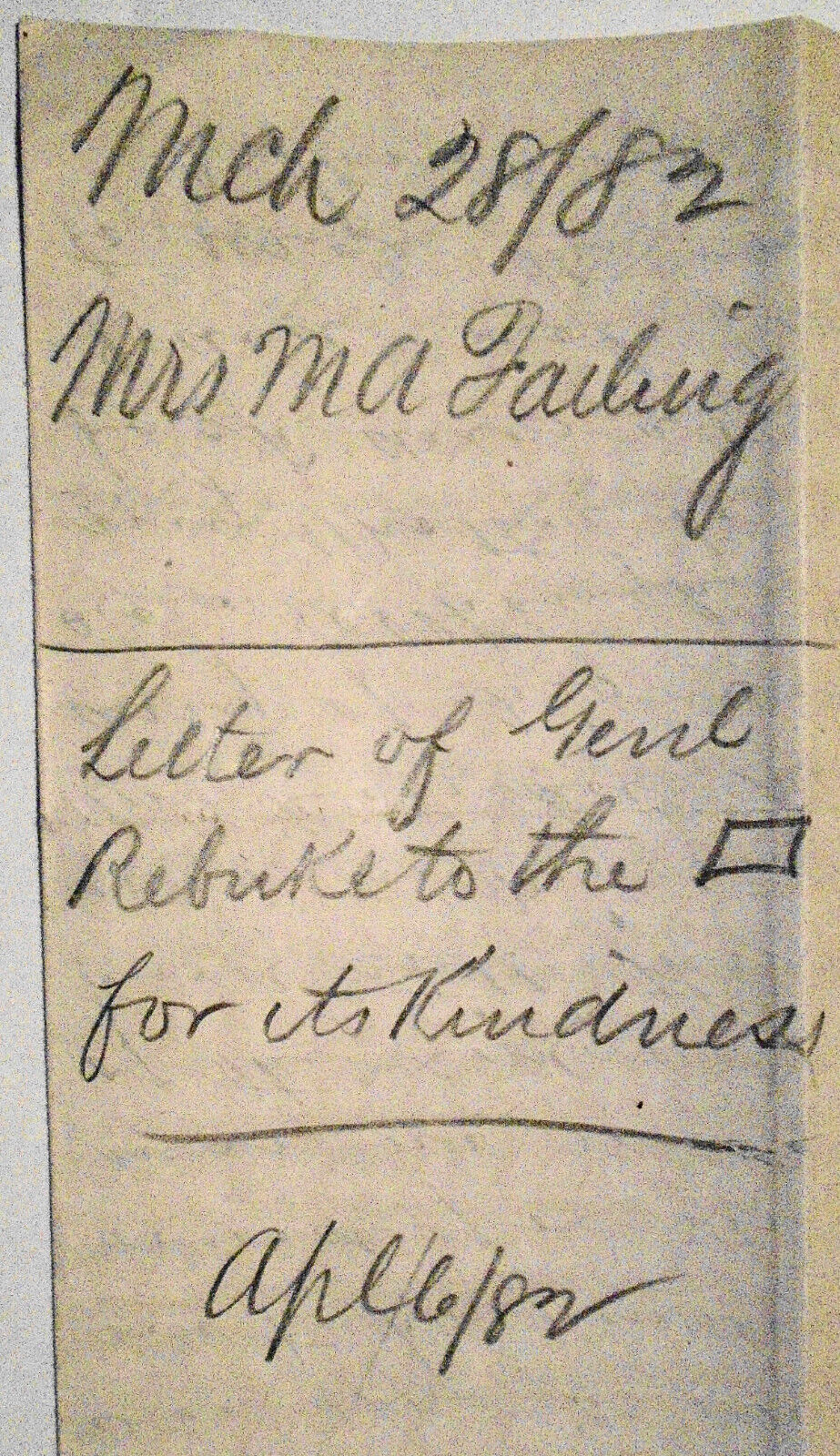 1882 Two handwritten Masonic Lodge docs (report & lettter), on a dues dispute.
