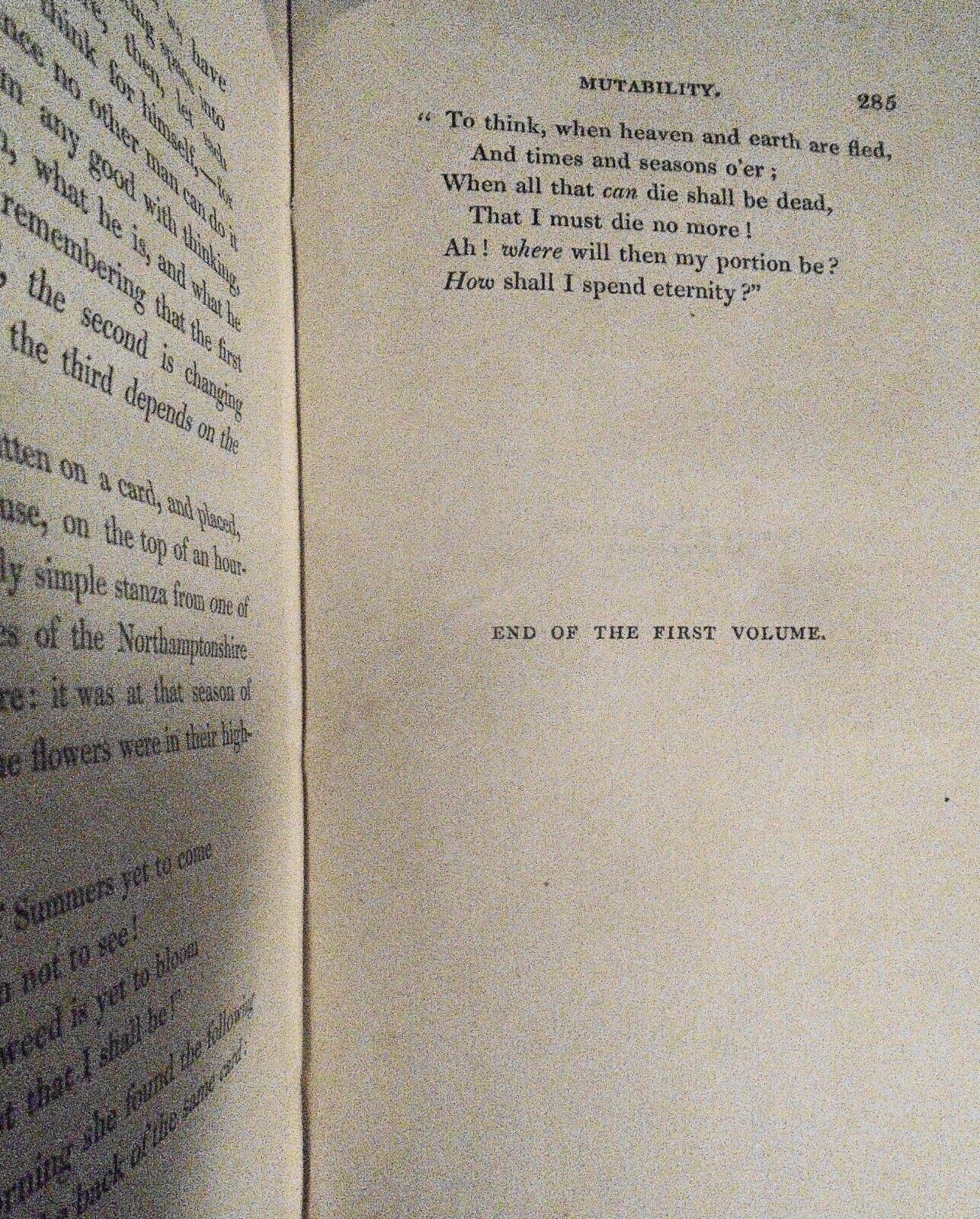 1824 Prose, by a poet - by James Montgomery. 2 Volumes set. 1st & only edition.