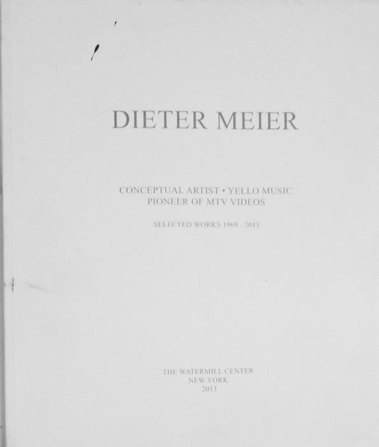Dieter Meier. Conceptual Artist, Yello Music, Pioneer of MTV Videos - 2013